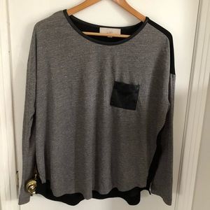 Loft Long Sleeve Baseball style Top